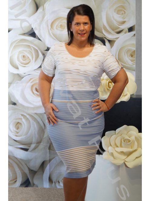 Trynite Babakék Csíkos ruha