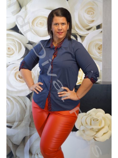 Livello sötétkék ing