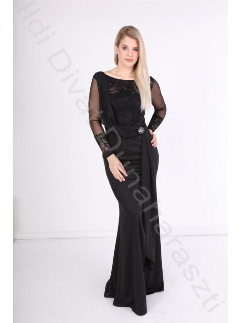 Mystic Day Fekete Maxi Verona ruha