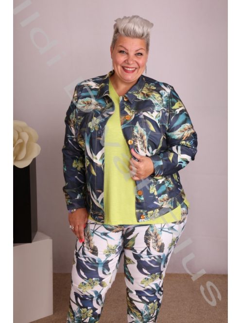 Livello Sötétkék-Leveles blézer