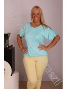 Livello Türkiz Vállán kivágott felső