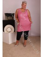 Wannabee Szürke-Pink Léla ruha