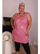 Wannabee Szürke-Pink Léla ruha