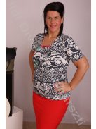 Privé Pink Gyöngyös-Virágos felső