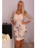 Botega Elena Bézs Virágos Komplé