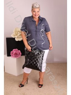 Marisis Sötétkék Csíkos ing