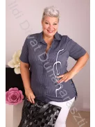 Marisis Sötétkék Csíkos ing