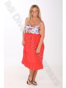 Victoria Maxi Piros-Virágos ruha