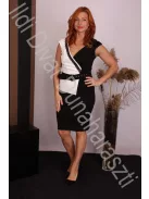 Mystic Day Fekete-Fehér Lenke ruha