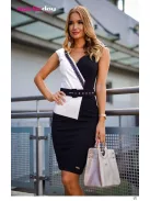 Mystic Day Fekete-Fehér Lenke ruha