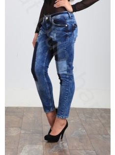 Amnesia Kocka Nyomatos Farmernadrág