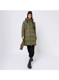 Amnesia Khaki Kapucnis Kabát