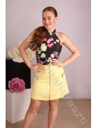 Amnesia Sárga Ralko szoknya-XL