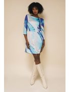 Amnesia Kék Mintás Palan Ruha