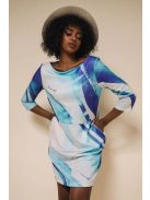 Amnesia Kék Mintás Palan Ruha