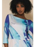 Amnesia Kék Mintás Palan Ruha