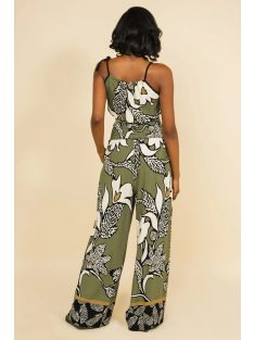 Amnesia Khaki Mintás Lura Top