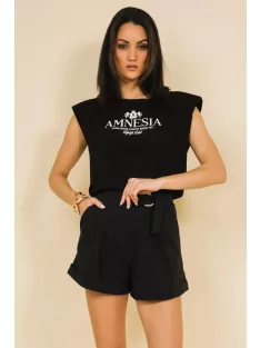 Amnesia Fekete Uxin Felső