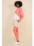 Amnesia Lazac-Ekrü-Beige Slakta Kardigán