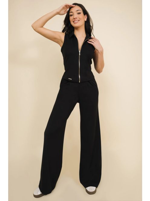 Amnesia Fekete Oregon Mellény-M