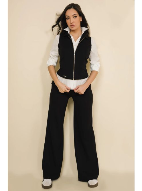 Amnesia Fekete Oregon Mellény-M