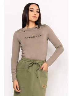 Amnesia Khaki Kaszin Felső