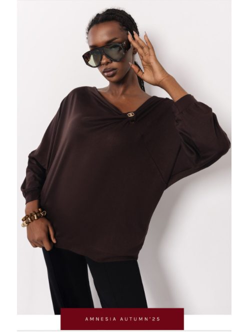 Amnesia Csokibarna Zerin Felső