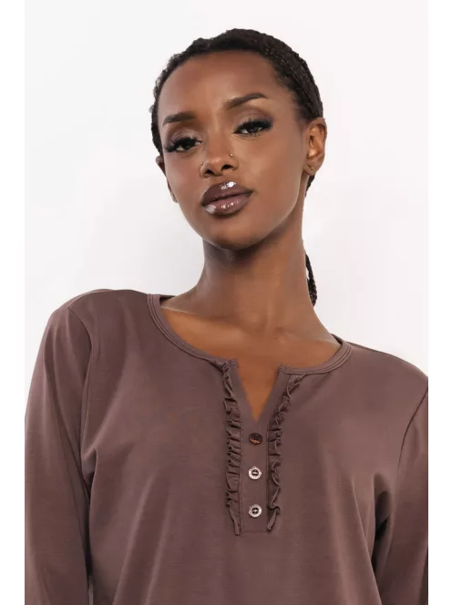 Amnesia Csokibarna Bilbao Tunika