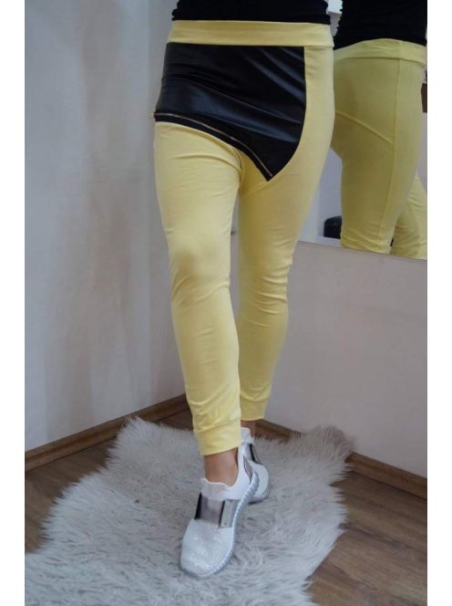 Pippo Sárga Műbőr Betétes Nadág