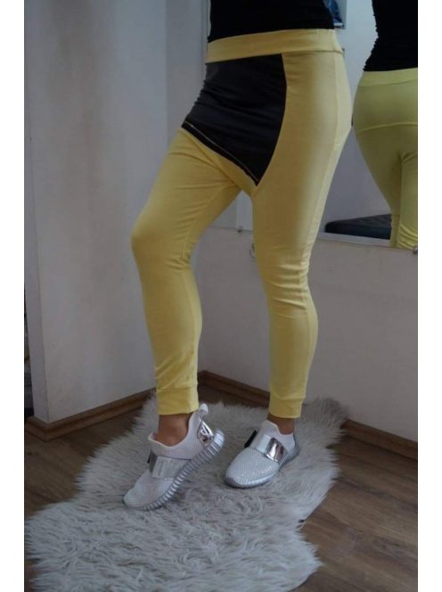 Pippo Sárga Műbőr Betétes Nadág