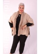 New Collection Beige Nelly Kardigán