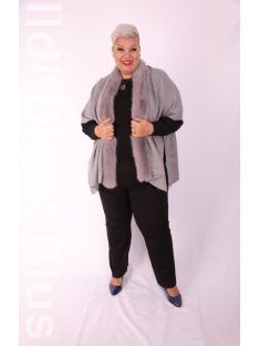 New Collection Szürke Nelly Kardigán