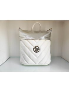 Prestige Fehér-Ezüst Bojána Hátitáska