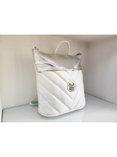 Prestige Fehér-Ezüst Bojána Hátitáska