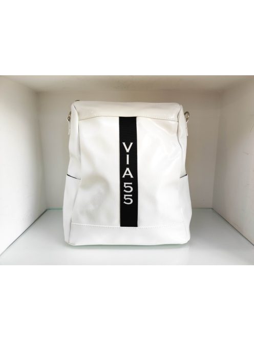Via Fehér Lakk Elizin Hátitáska