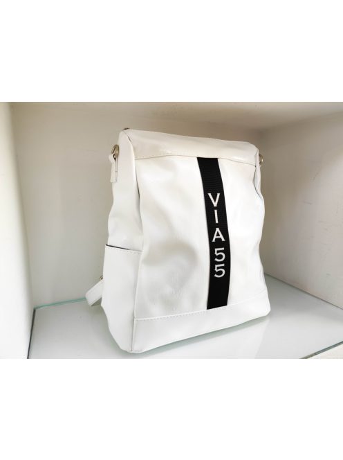 Via Fehér Lakk Elizin Hátitáska