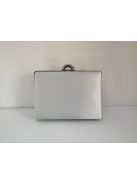 Alkalmi Szürke Szatén Asli Táska