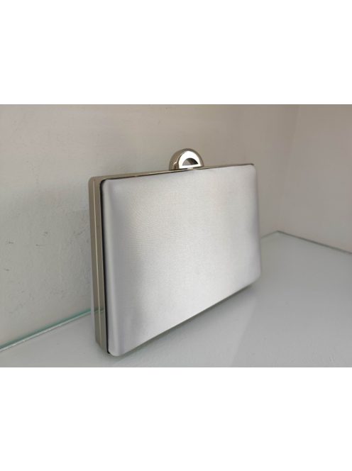 Alkalmi Szürke Szatén Asli Táska