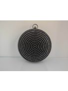 Alkalmi Fekete Strasszos Szefa Táska