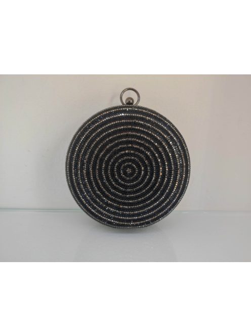 Alkalmi Fekete Strasszos Szefa Táska