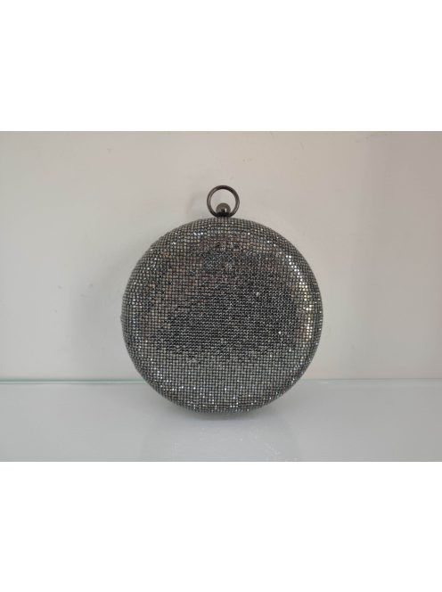 Alkalmi Metál Strasszos Tubba Táska