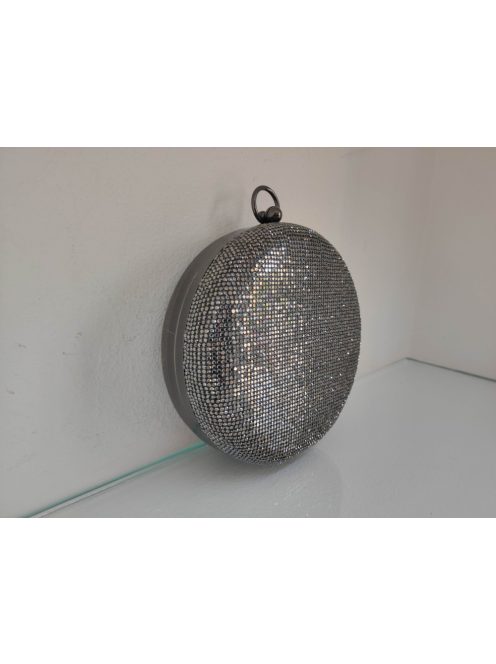 Alkalmi Metál Strasszos Tubba Táska