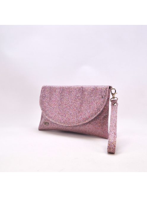 Alkalmi Rózsaszín Csillámos Moána Táska