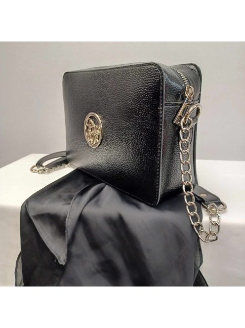 Prestige Fekete-Ezüst Mona Táska