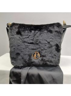 Prestige Fekete Szörős Reno Táska