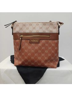 Nobo Beige-Barna Mintás Elena Táska