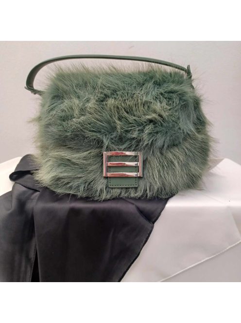 Marina Galanti Keki-Ezüst Szörős Táska