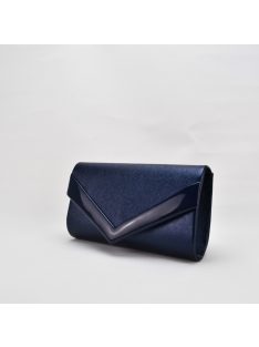 Alkalmi Sötétkék Mintás Sztilla Táska