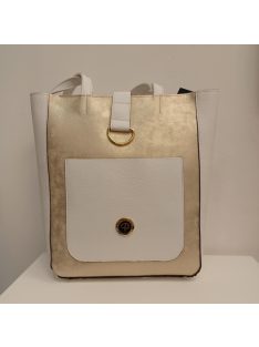 Prestige Fehér-Arany Mimi Táska