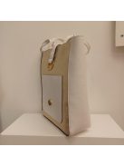 Prestige Fehér-Arany Mimi Táska